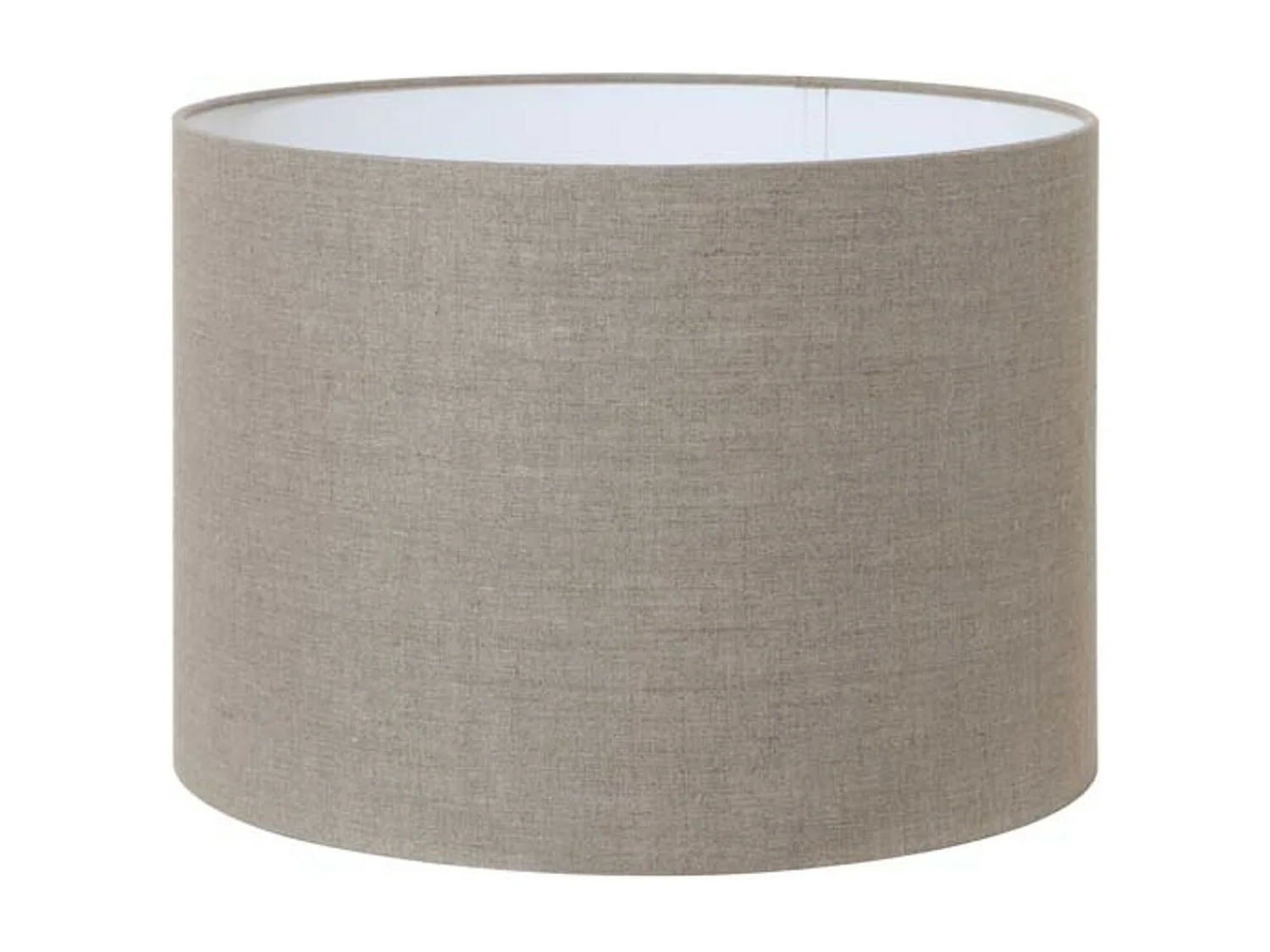 Lampenschirm DARK LINEN - Ø50x38cm - Grau