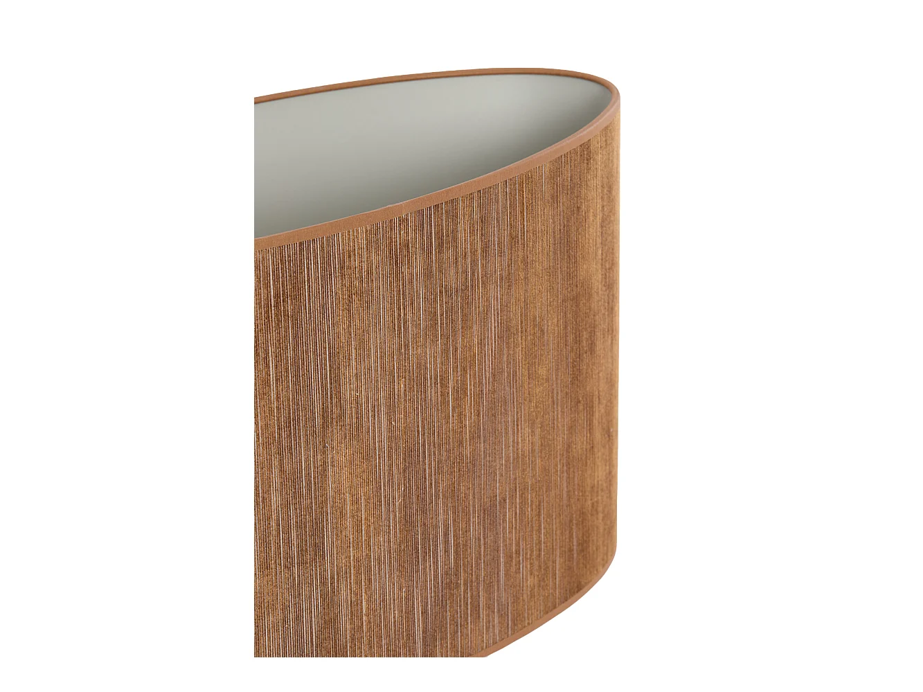 Abat-jour PENNY - 38x17,5x28cm - Marron