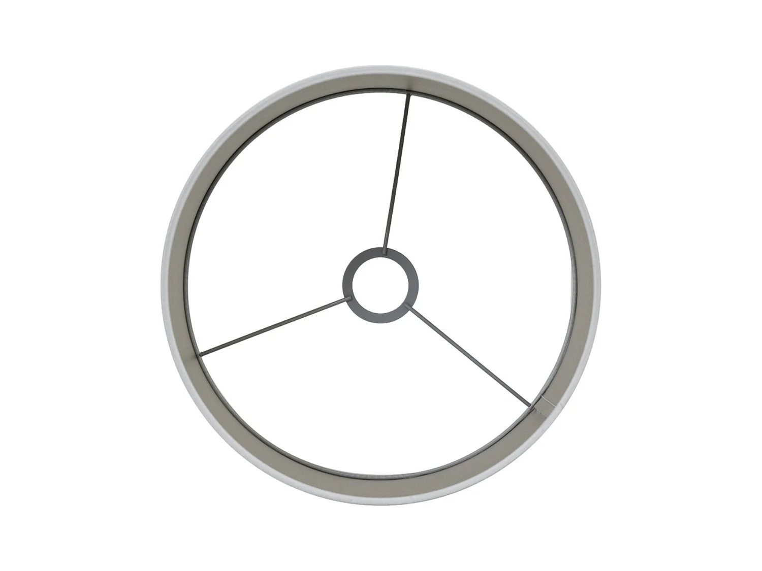 Abat-jour SAVERNA - Ø35x30cm - Gris