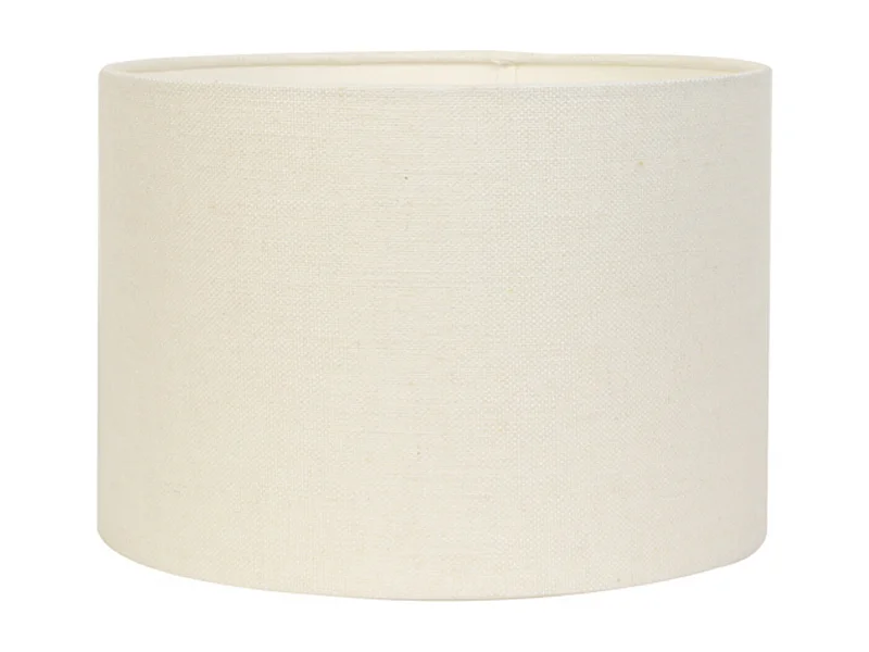 Lampenschirm LIVIGNO - Ø25x18cm - Weiß