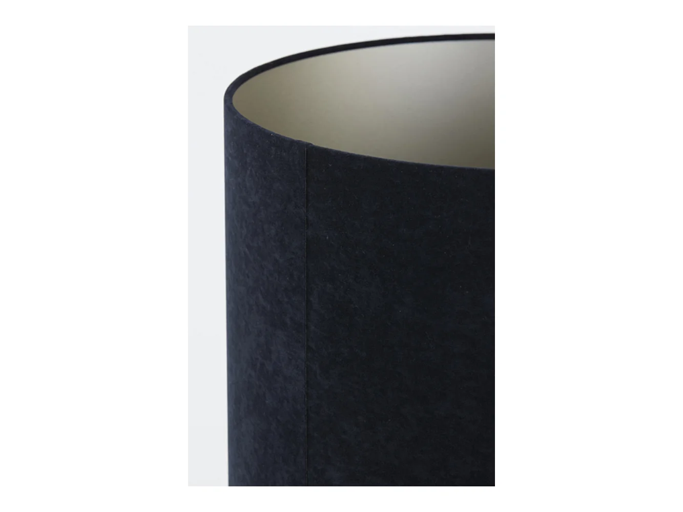 Abat-jour VELOURS - Ø45x45cm - Noir