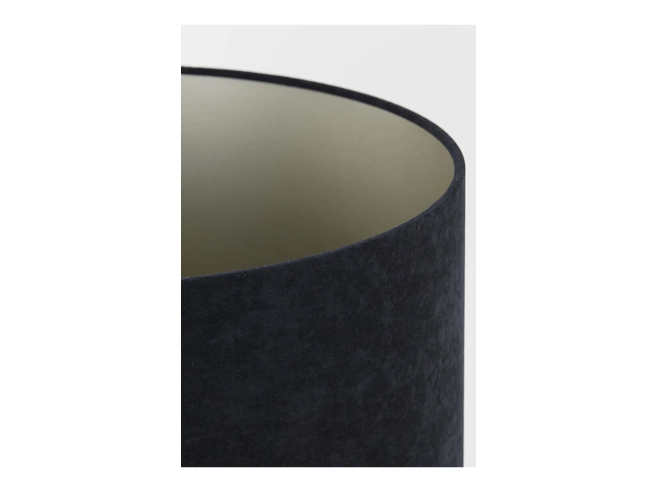 Abat-jour VELOURS - Ø45x45cm - Noir