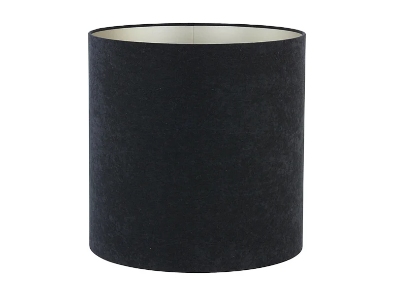 Abat-jour VELOURS - Ø45x45cm - Noir