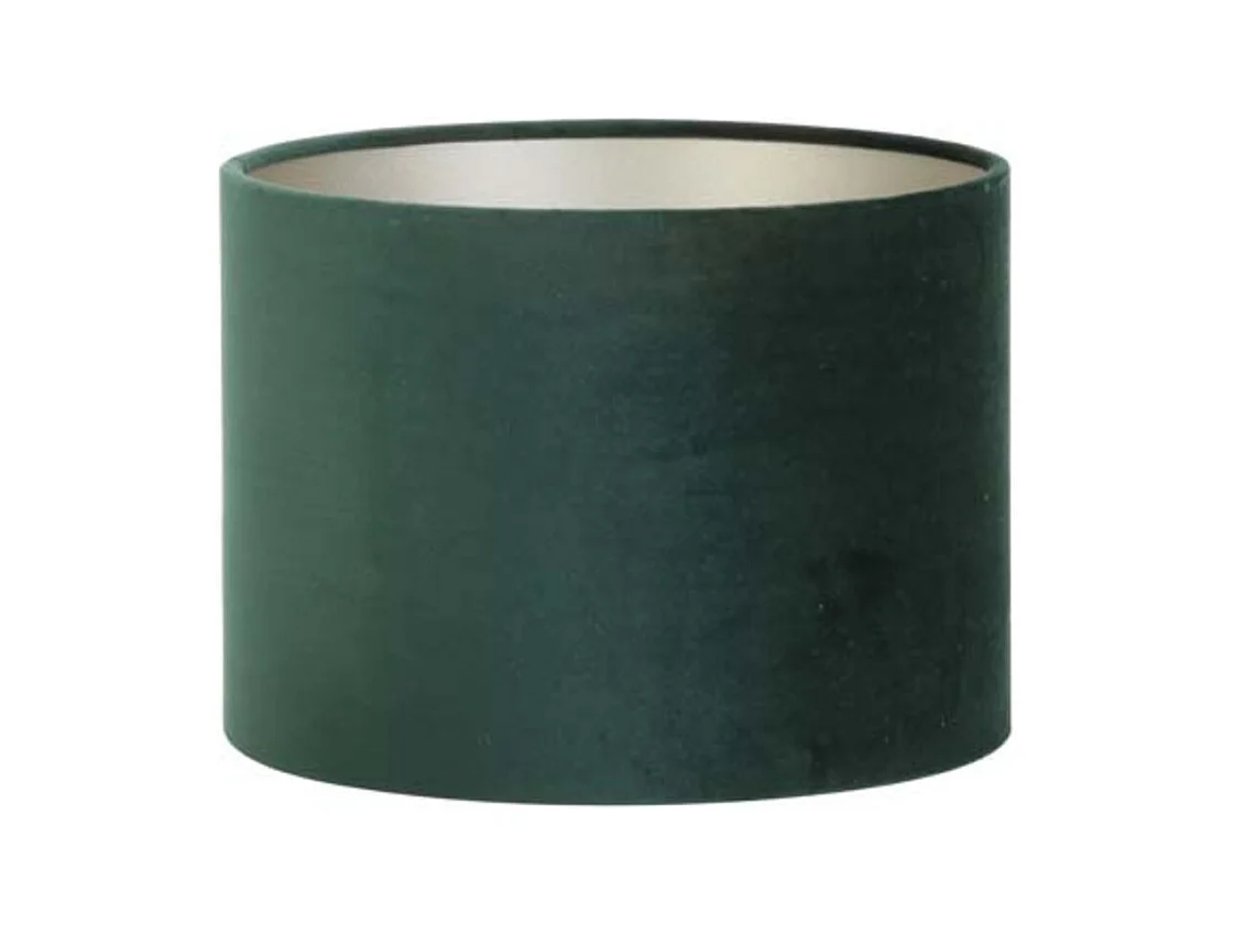 Abat-jour VELOURS - Ø20x15cm - Vert