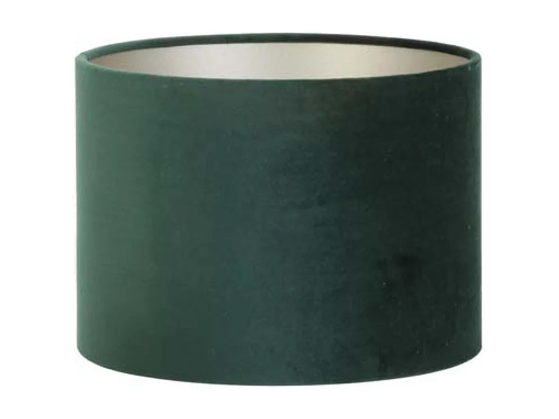 Pantalla VELOURS - Ø20x15cm - Verde