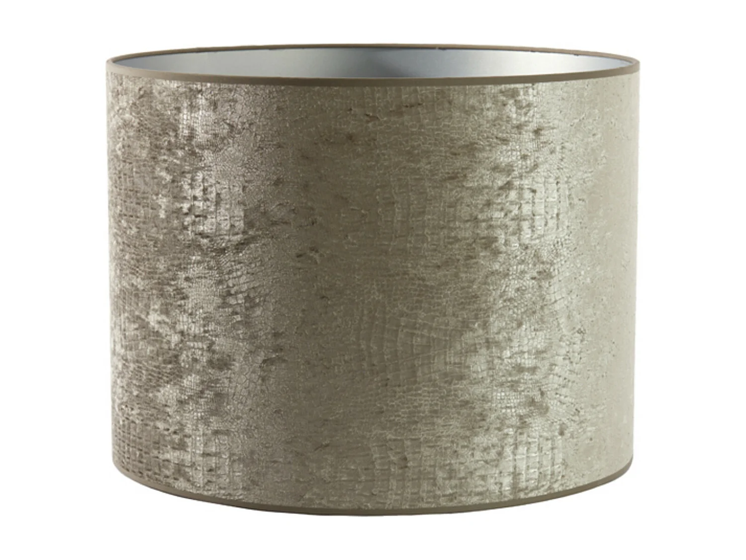 Abat-jour CHELSEA - Ø50x38cm - Argent