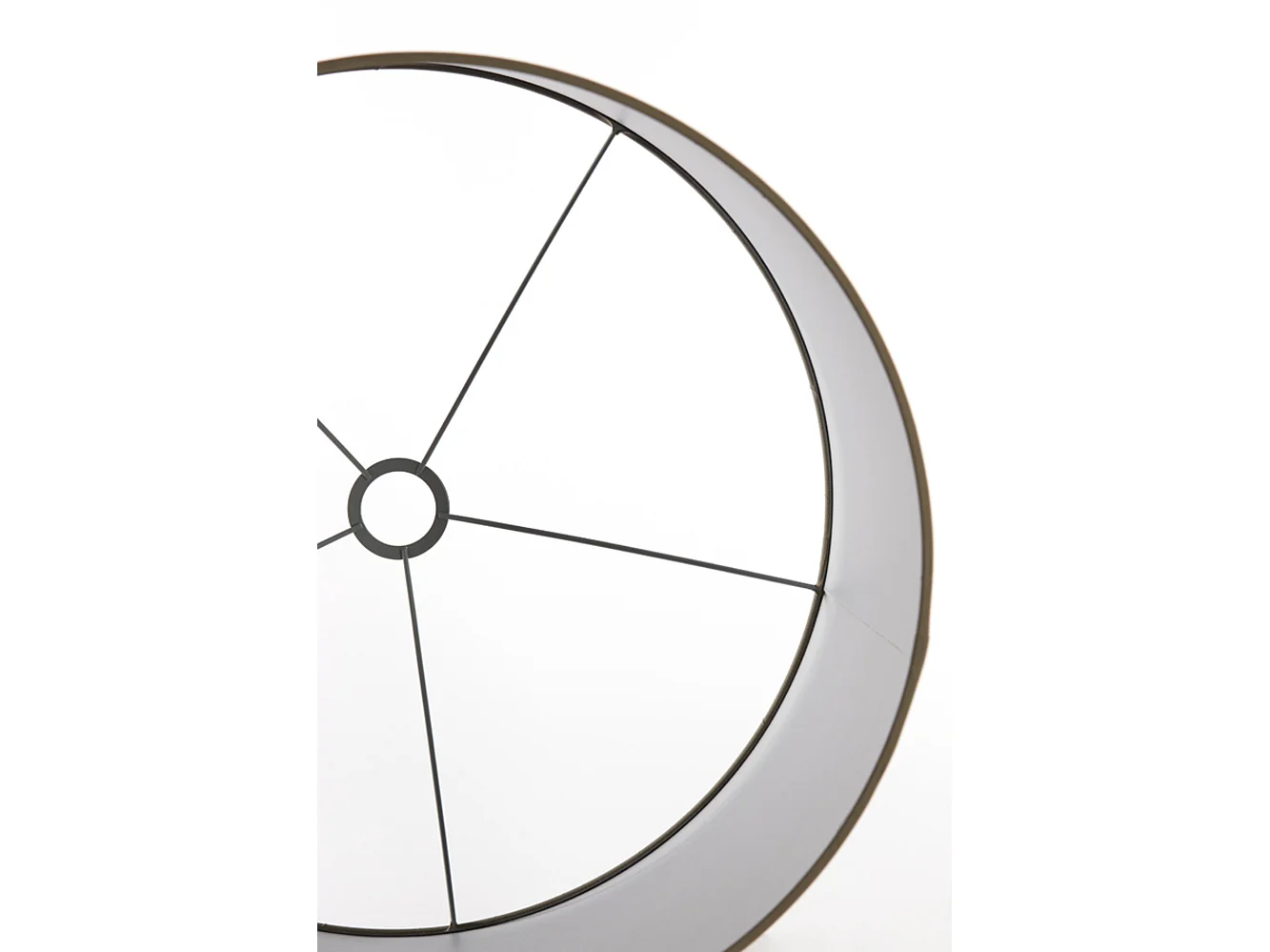 Abat-jour CHELSEA - Ø50x38cm - Argent