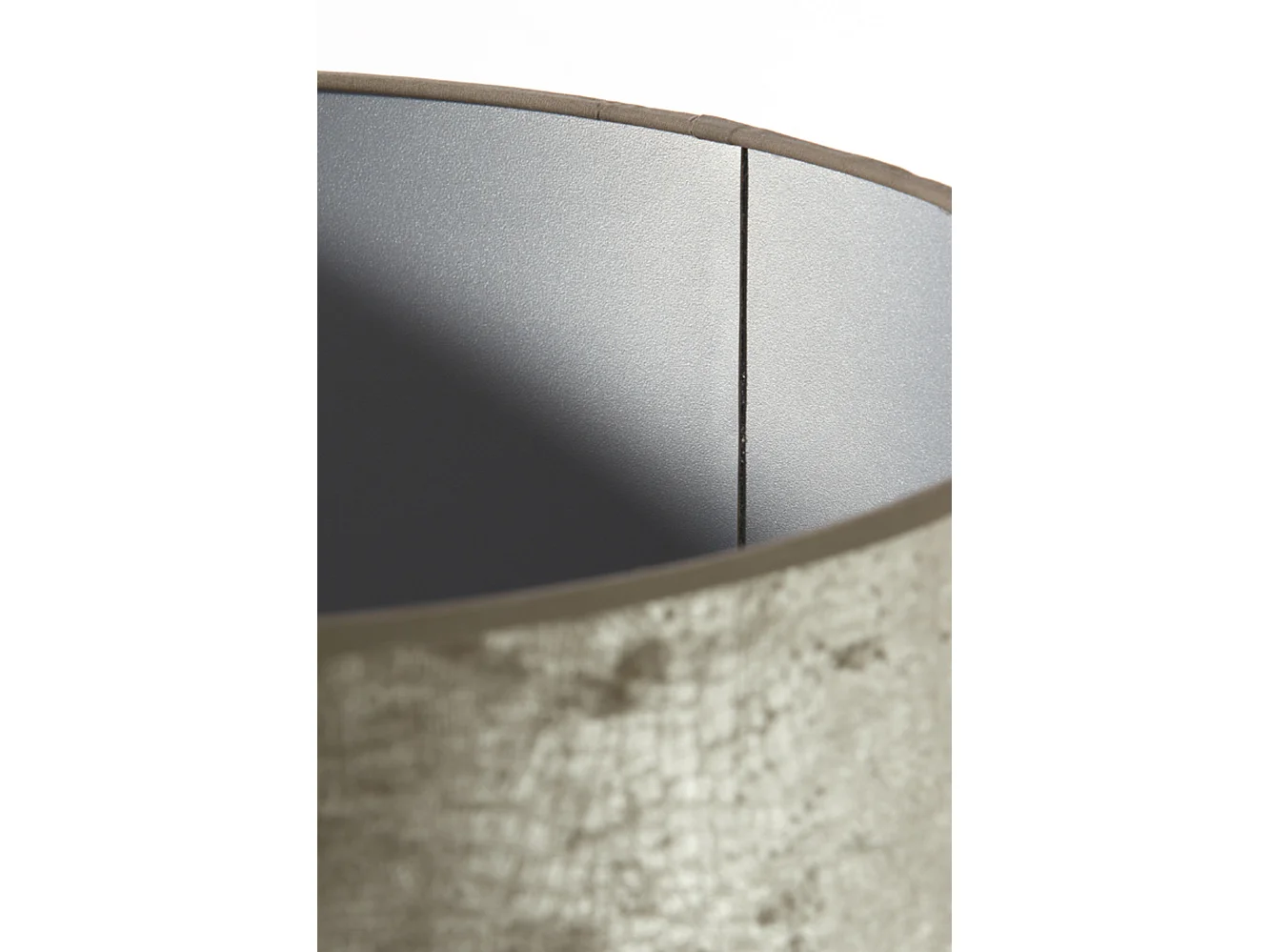 Abat-jour CHELSEA - Ø50x38cm - Argent