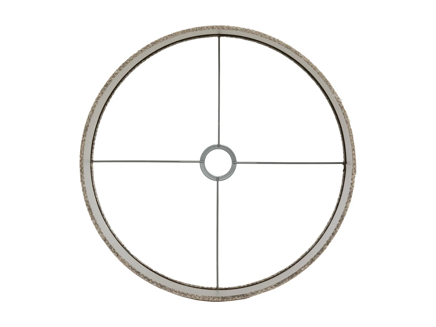 Abat-jour BRANDY - Ø40x30cm - Marron