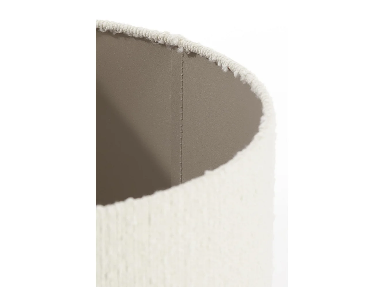 Abat-jour BOLERO - Ø40x30cm - Blanc