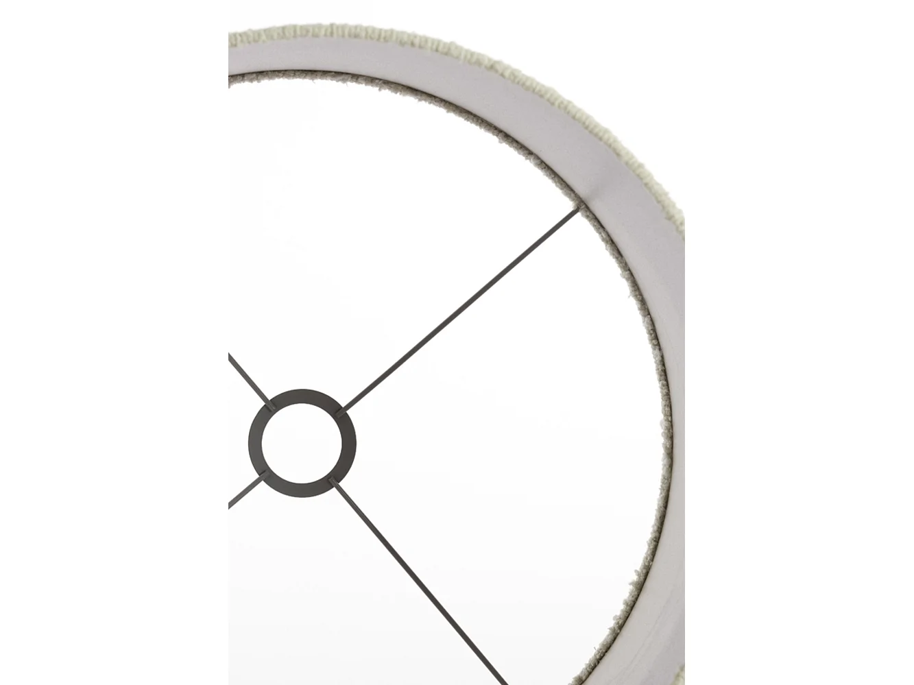 Abat-jour BOLERO - Ø40x30cm - Blanc