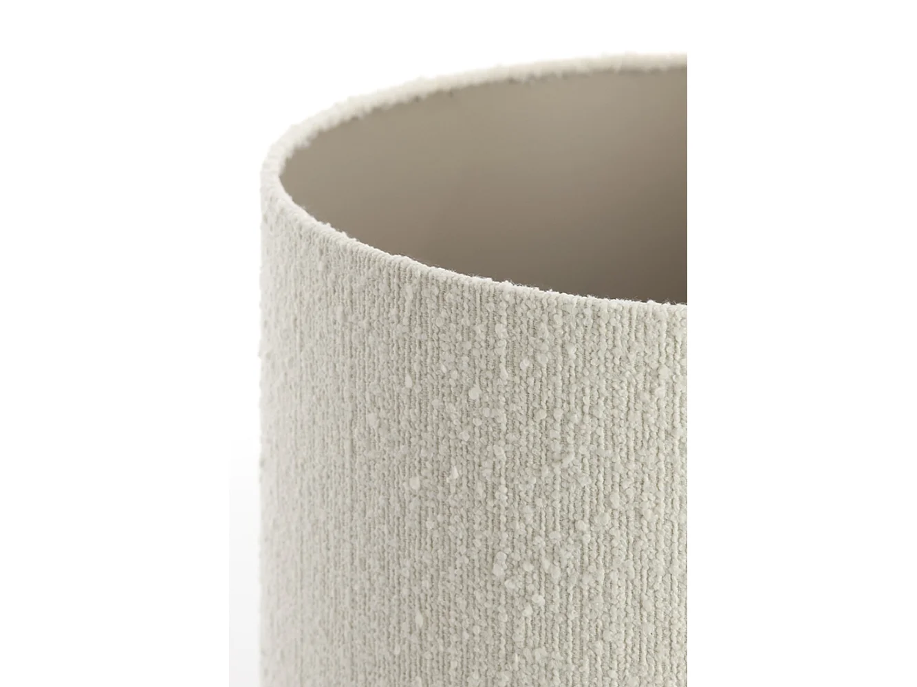 Abat-jour BOLERO - Ø40x30cm - Blanc