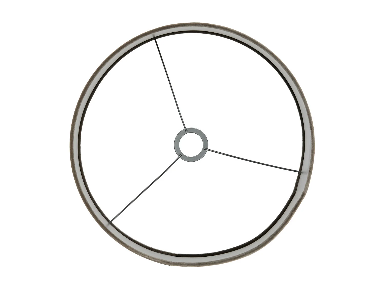 Abat-jour PALATA - Ø40x30cm - Marron