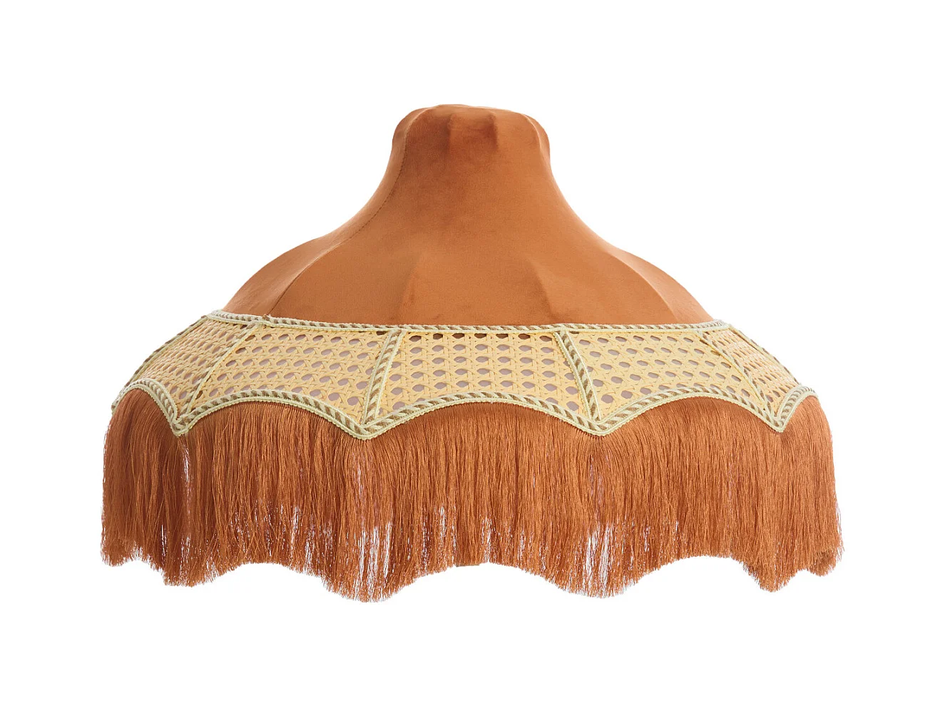 Abat-jour MIZIA - Ø45x36cm - Orange