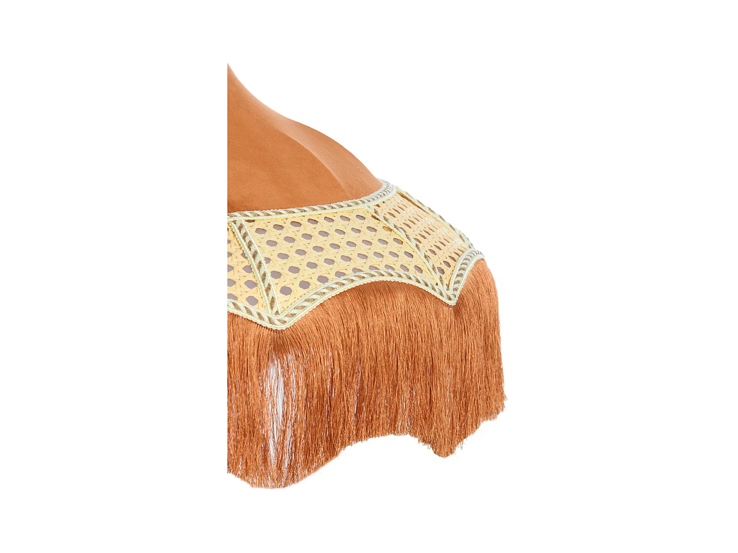 Abat-jour MIZIA - Ø45x36cm - Orange