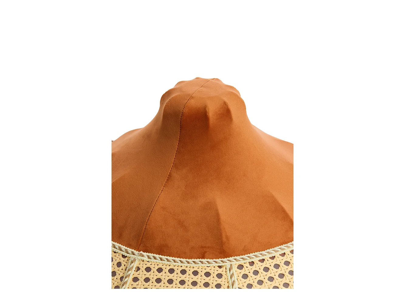 Abat-jour MIZIA - Ø45x36cm - Orange