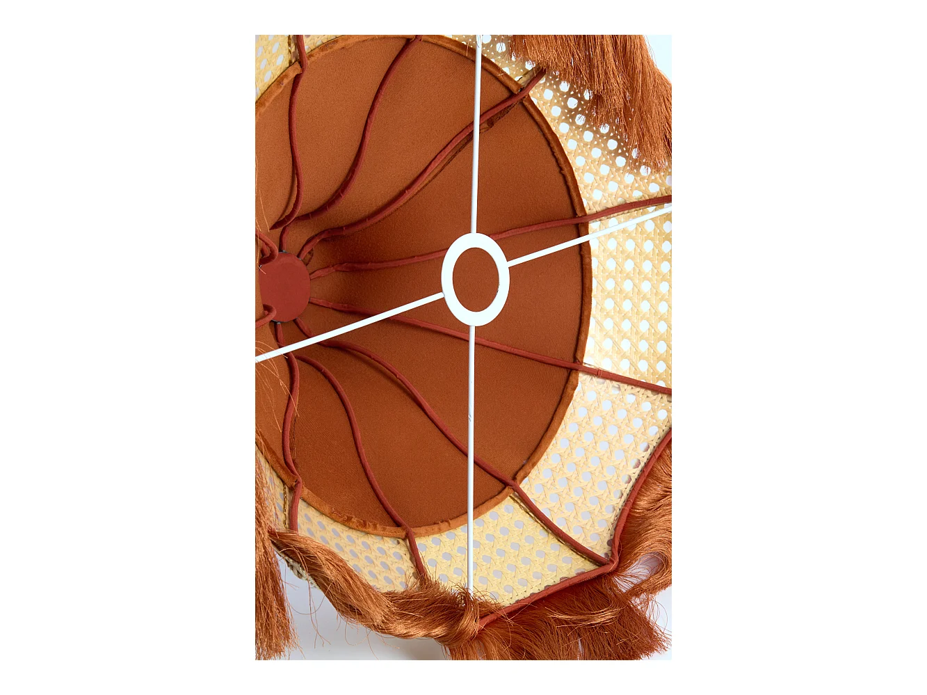 Abat-jour MIZIA - Ø45x36cm - Orange