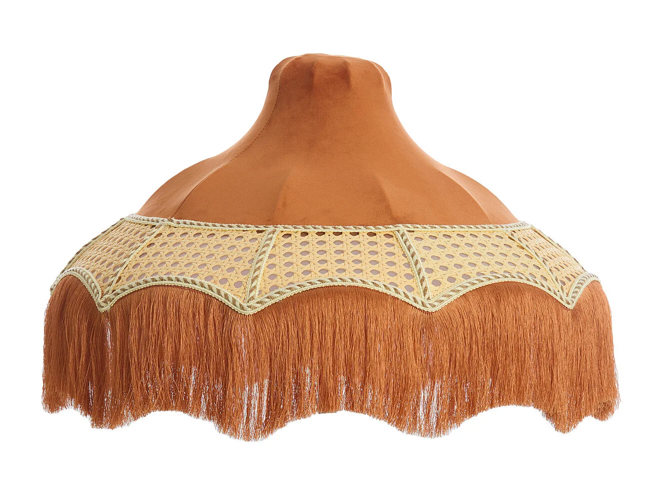 Abat-jour MIZIA - Ø45x36cm - Orange