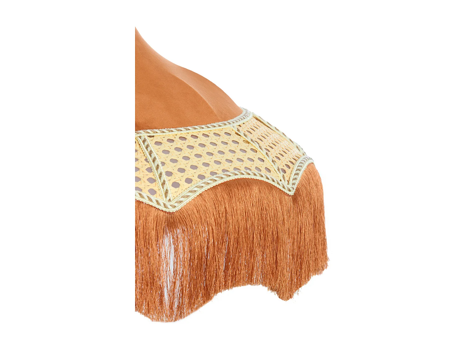 Abat-jour MIZIA - Ø45x36cm - Orange