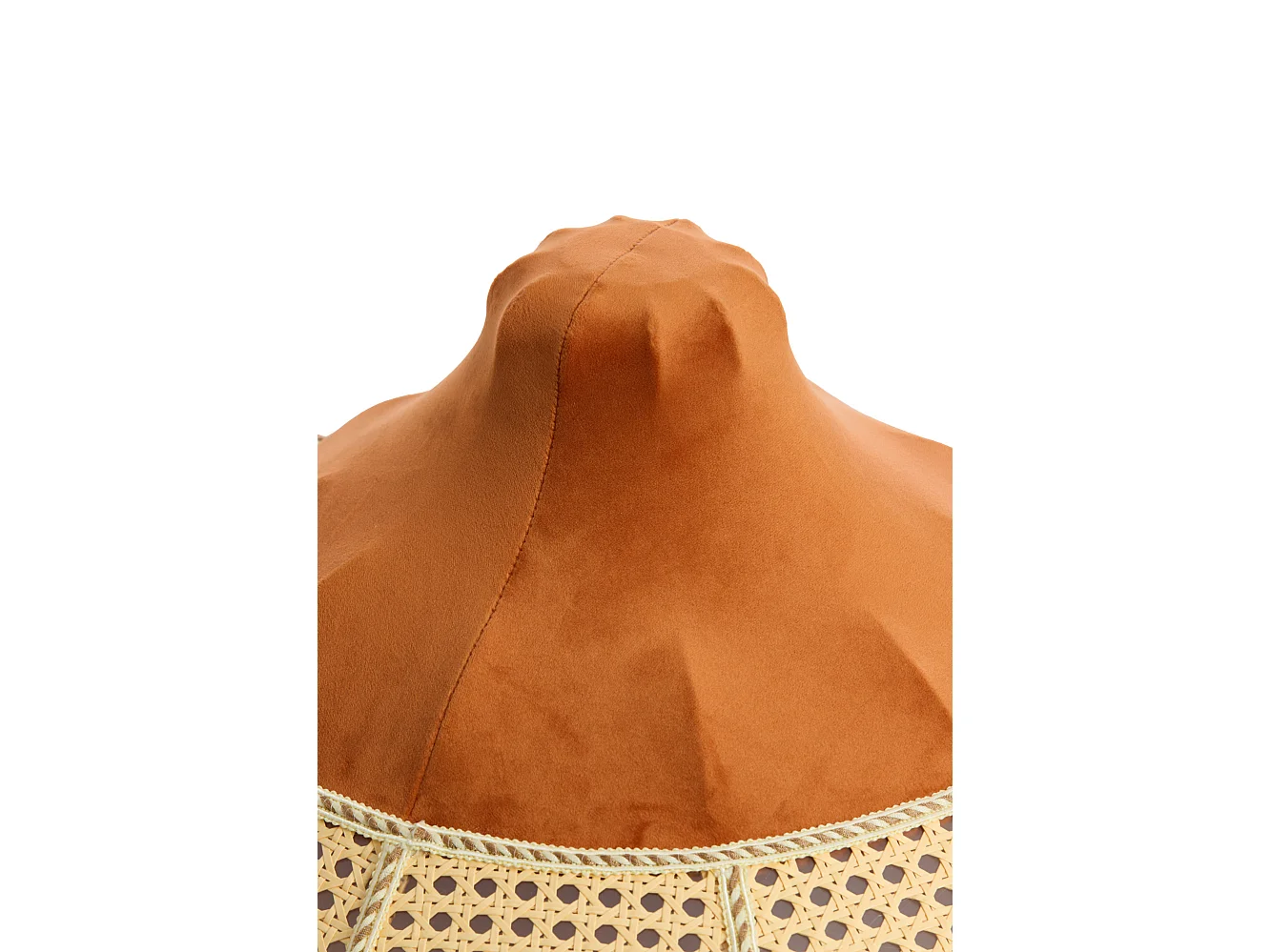 Abat-jour MIZIA - Ø45x36cm - Orange