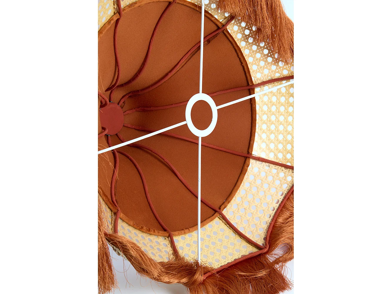 Abat-jour MIZIA - Ø45x36cm - Orange