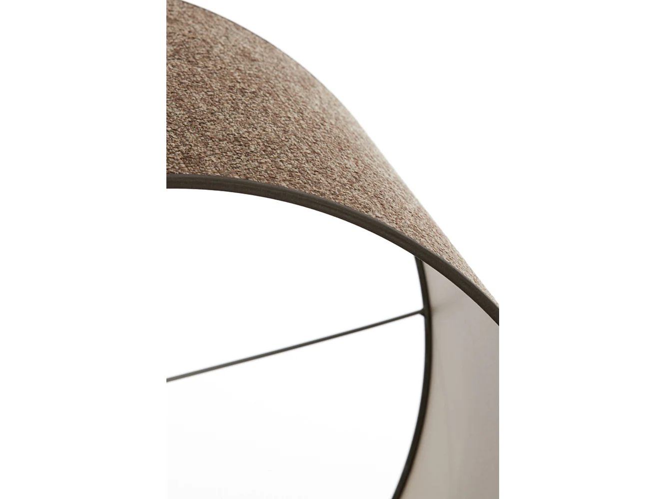 Abat-jour SAVERNA - Ø50x38cm - Marron