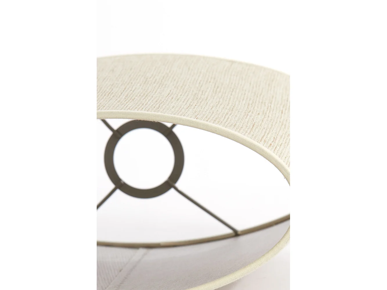 Abat-jour BRESKA - 30x25x33cm - Blanc