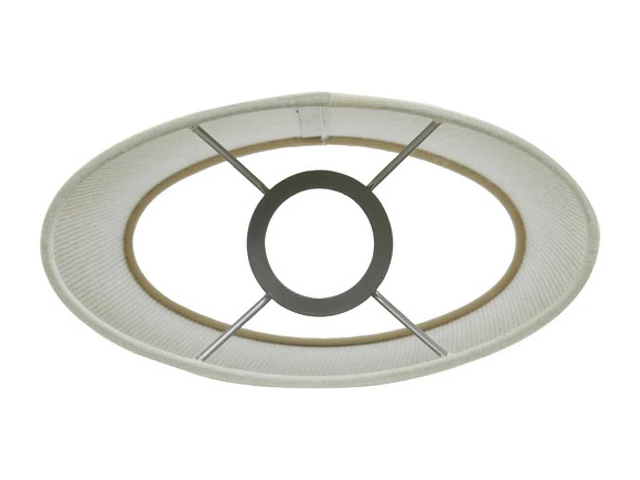 Abat-jour BRESKA - 21x17,5x23cm - Blanc