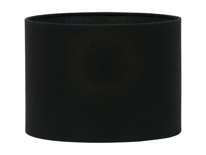 Lampenschirm LIVIGNO - Ø35x25cm - Schwarz