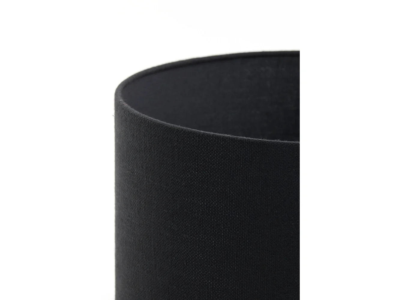 Lampenschirm LIVIGNO - Ø35x25cm - Schwarz