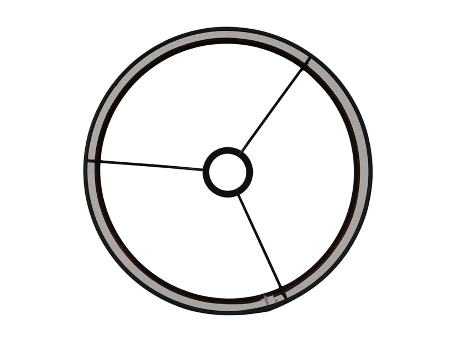 Abat-jour LIVIGNO - Ø35x25cm - Noir