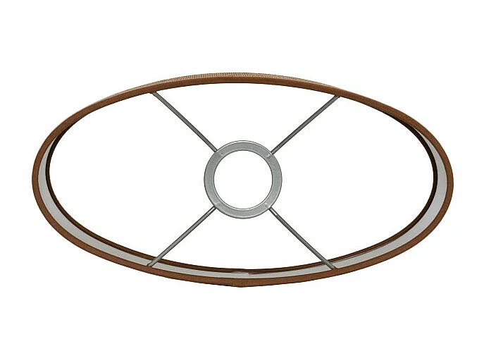 Abat-jour PENNY - 30x15x25cm - Marron