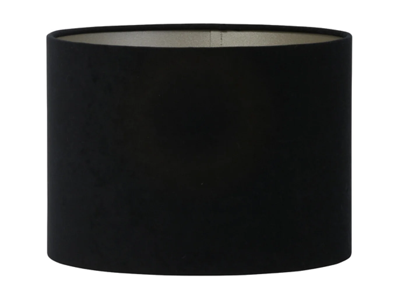 Lampenkap VELOURS - Ø20x15cm - Zwart