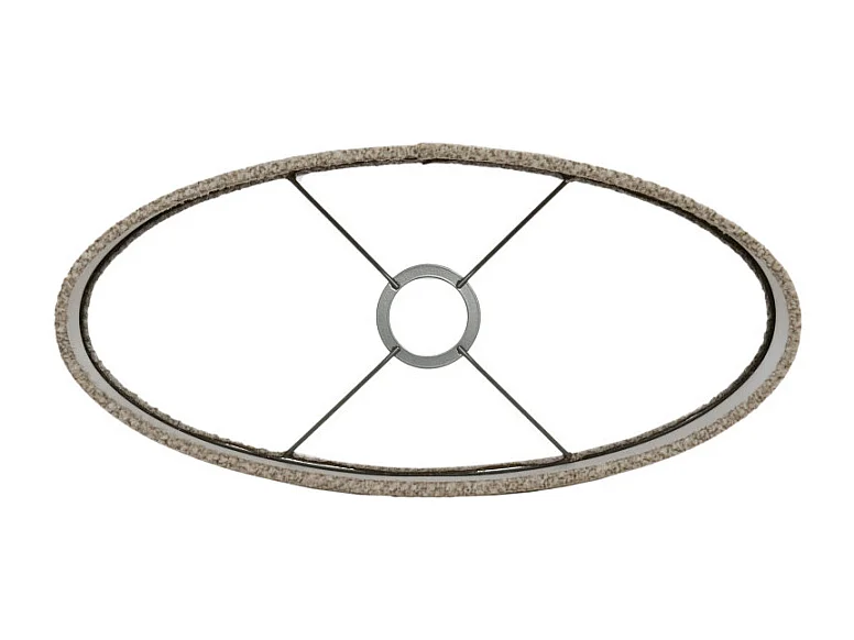 Lampenschirm BRANDY - 38x17,5x28cm - Braun