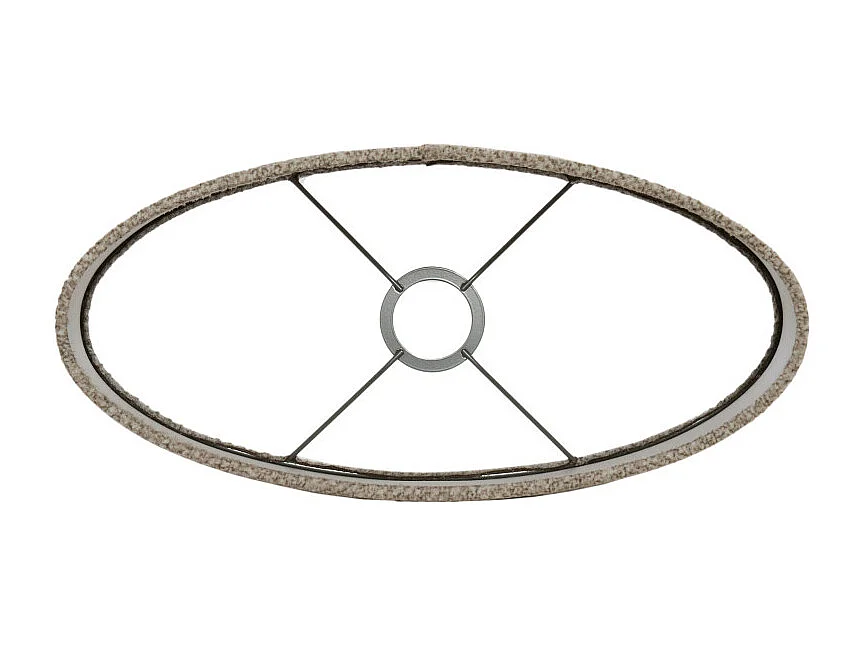 Lampenschirm BRANDY - 38x17,5x28cm - Braun