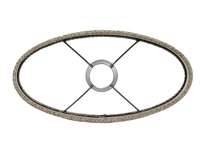 Abat-jour BRANDY - 30x15x25cm - Marron