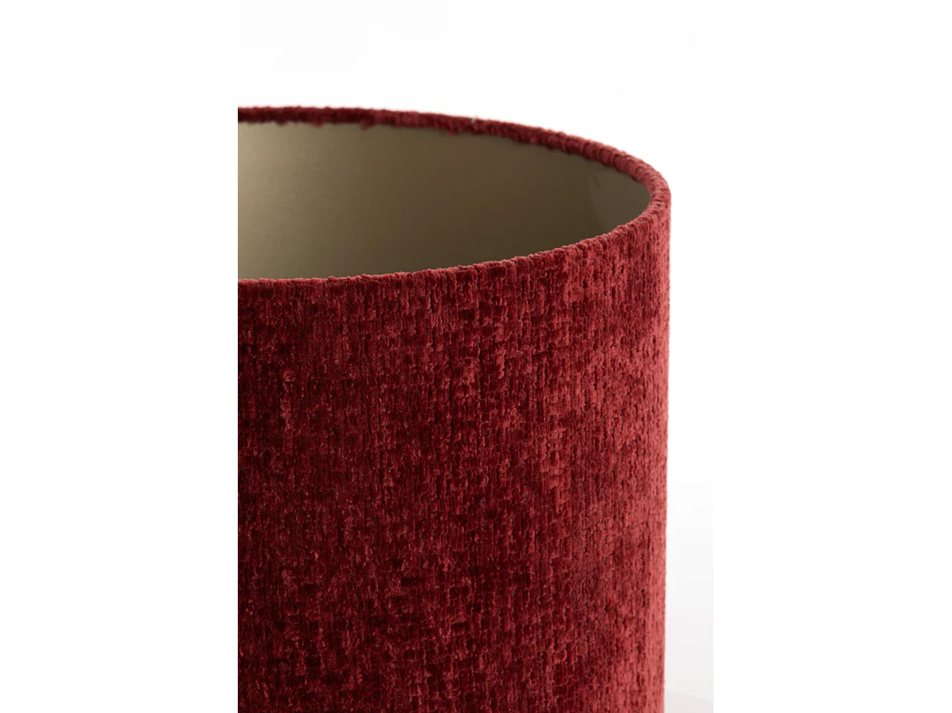 Abat-jour RUBY - Ø40x30cm - Rouge