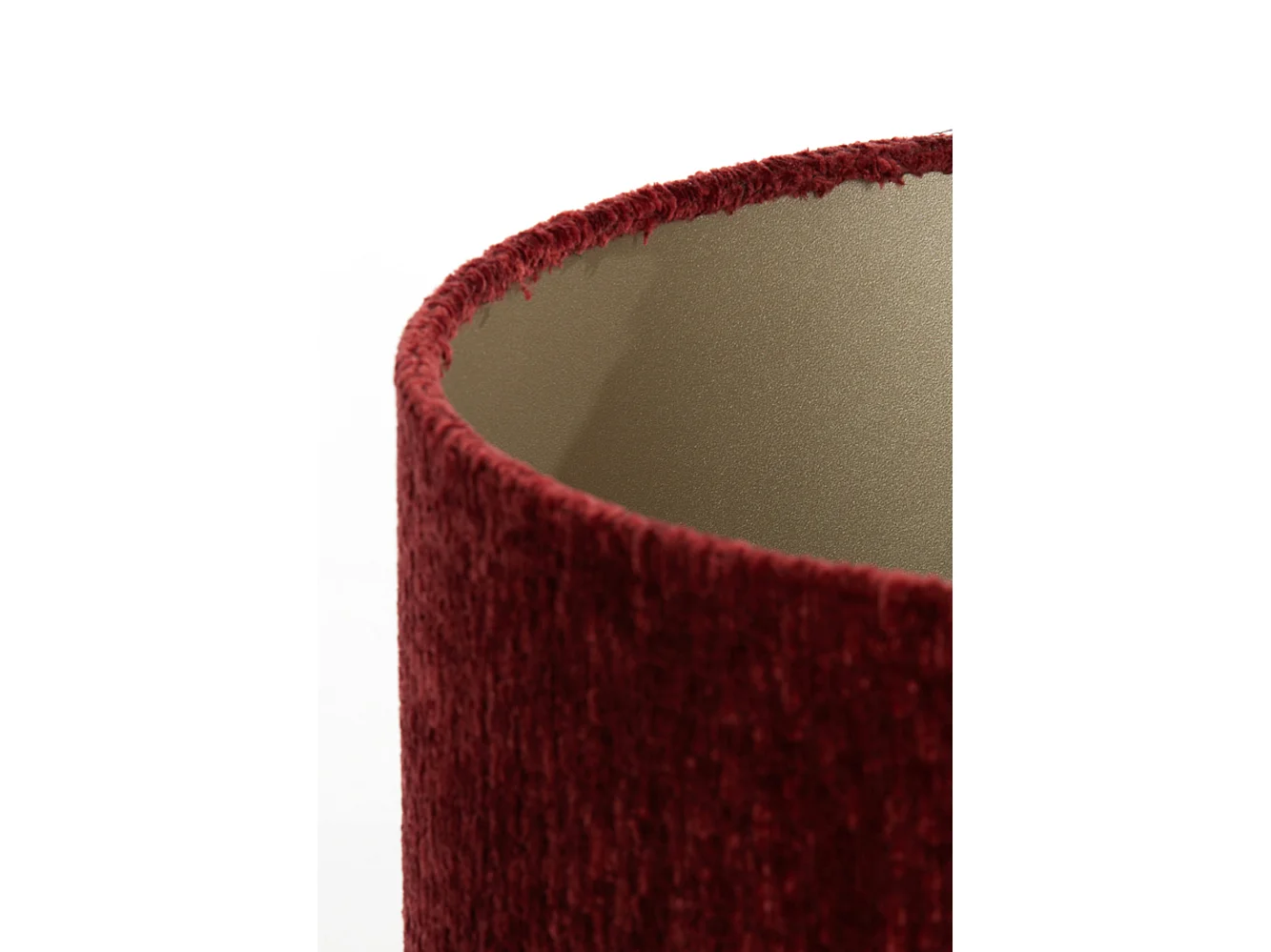 Abat-jour RUBY - Ø40x30cm - Rouge