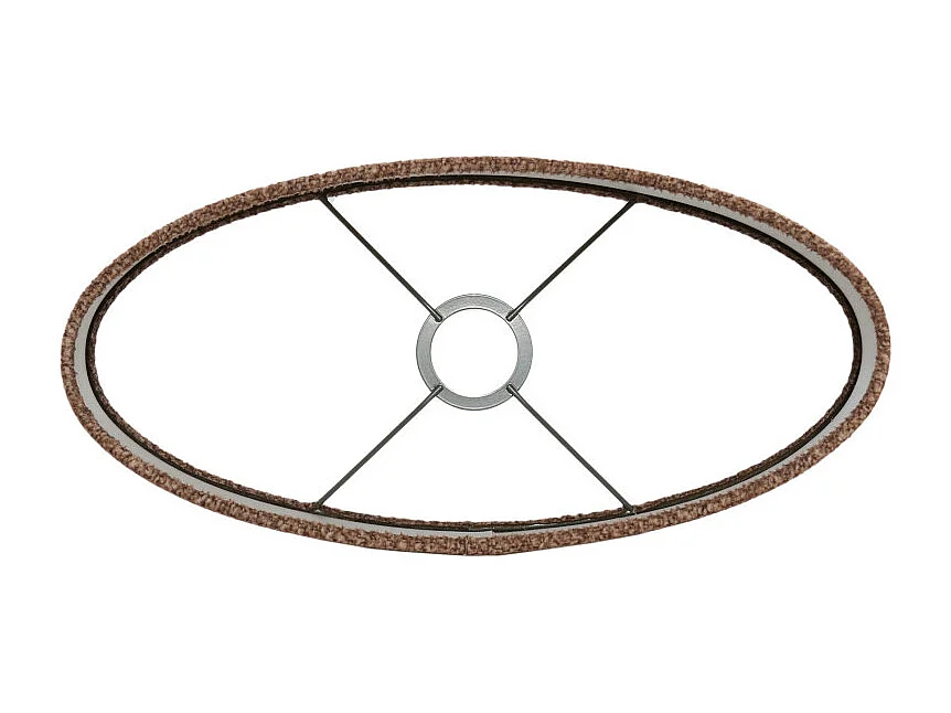 Lampenkap BRANDY - 38x17.5x28cm - Bruin