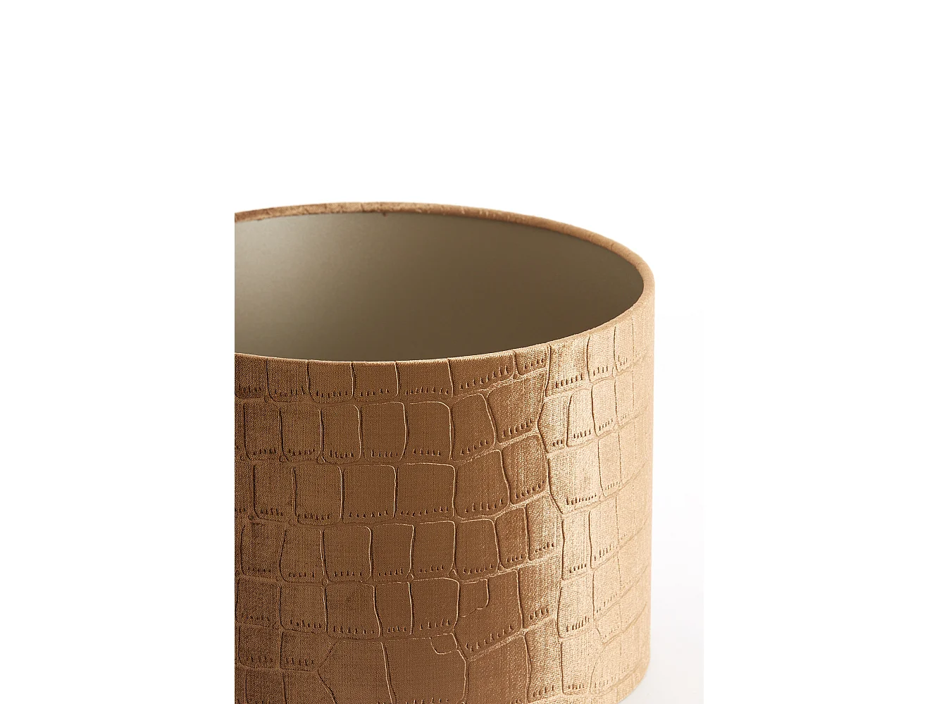 Abat-jour PRAYA - Ø30x21cm - Marron