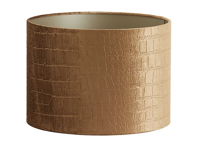 Lampenschirm PRAYA - Ø30x21cm - Braun