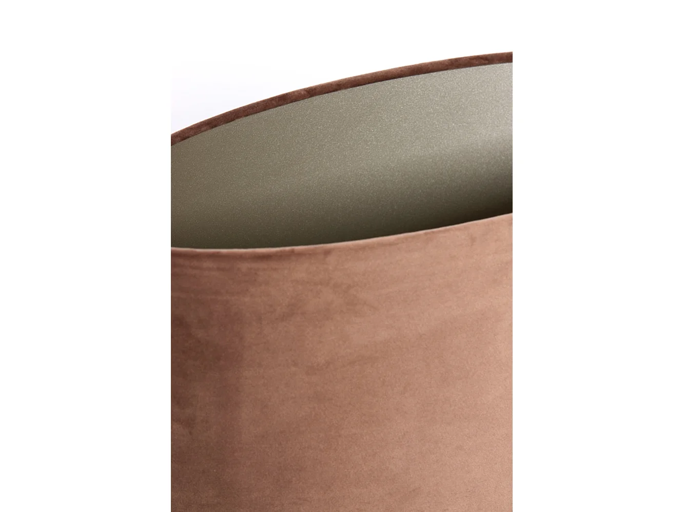 Lampenkap VELOURS - 38x17.5x28cm - Bruin