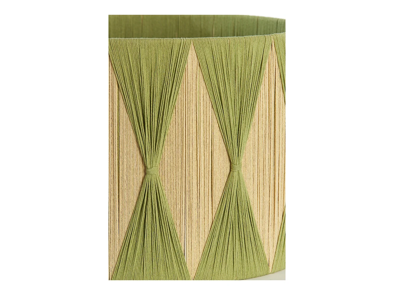 Abat-jour HANNAH - Ø40x30cm - Vert