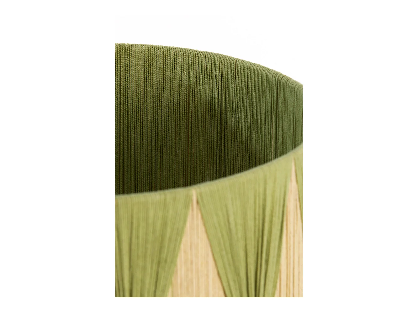 Abat-jour HANNAH - Ø40x30cm - Vert