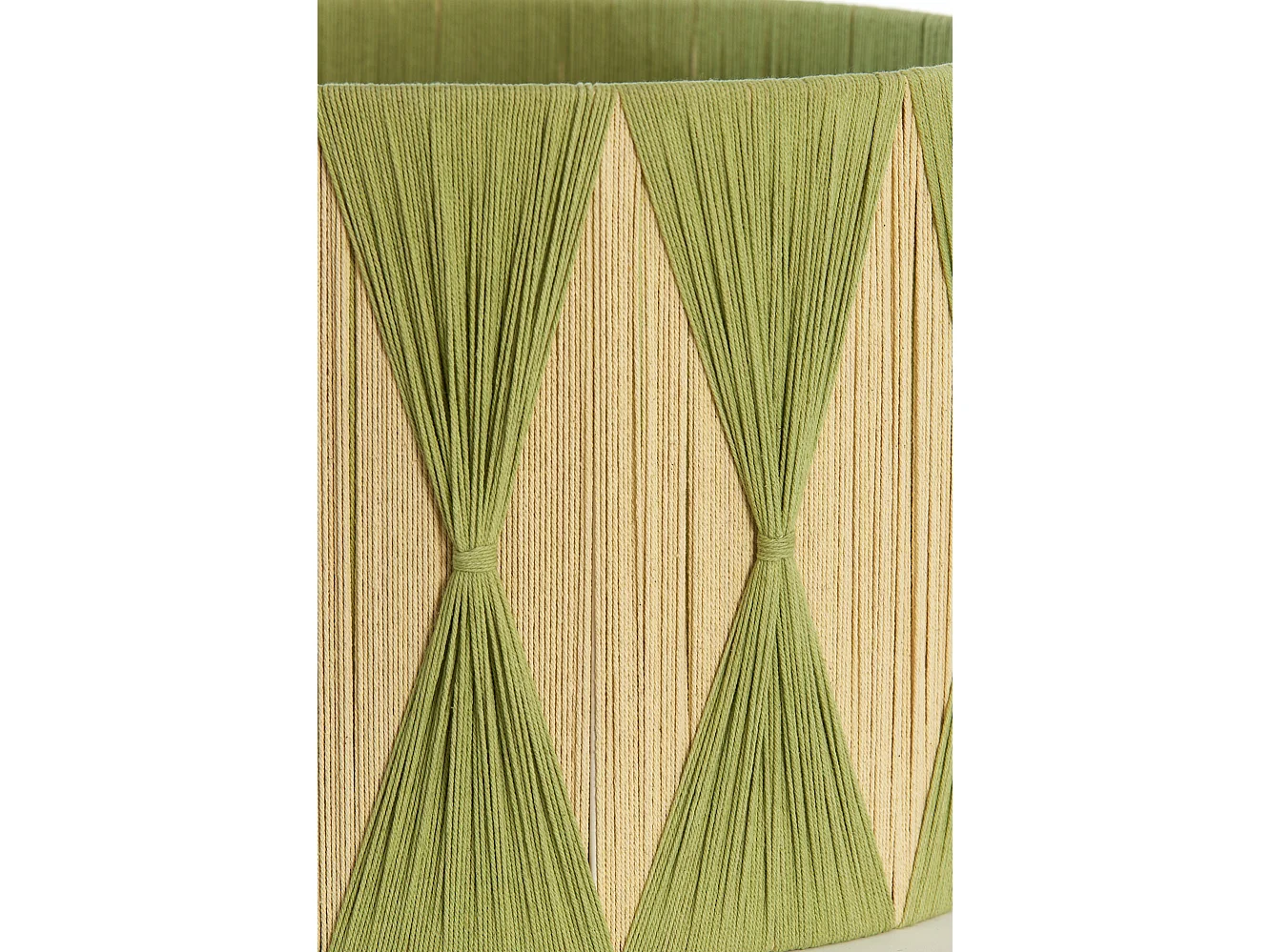 Abat-jour HANNAH - Ø40x30cm - Vert