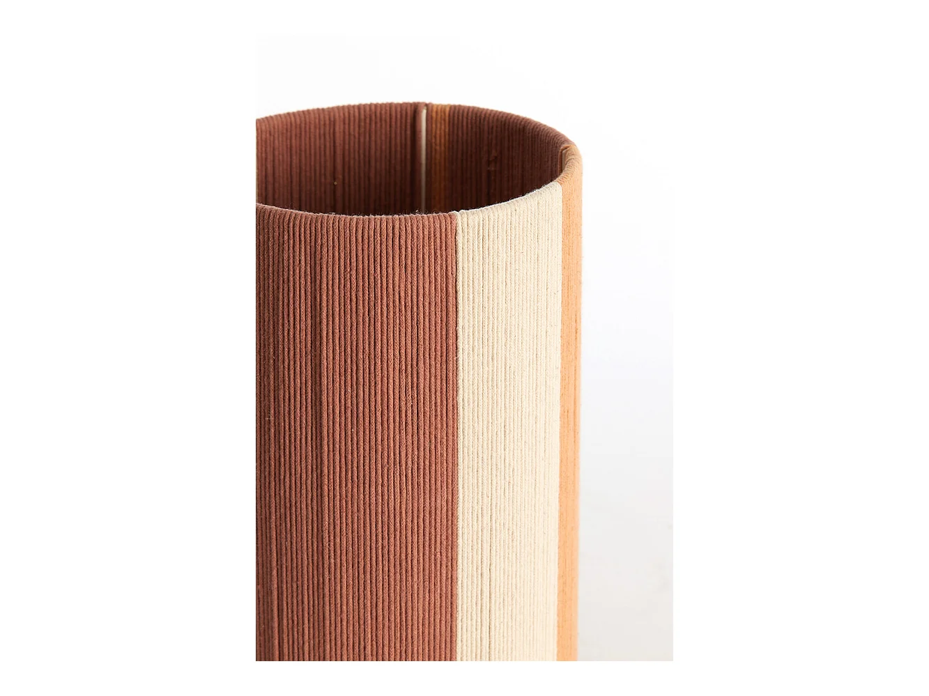 Abat-jour MEDAN - Ø25x36cm - Rouge