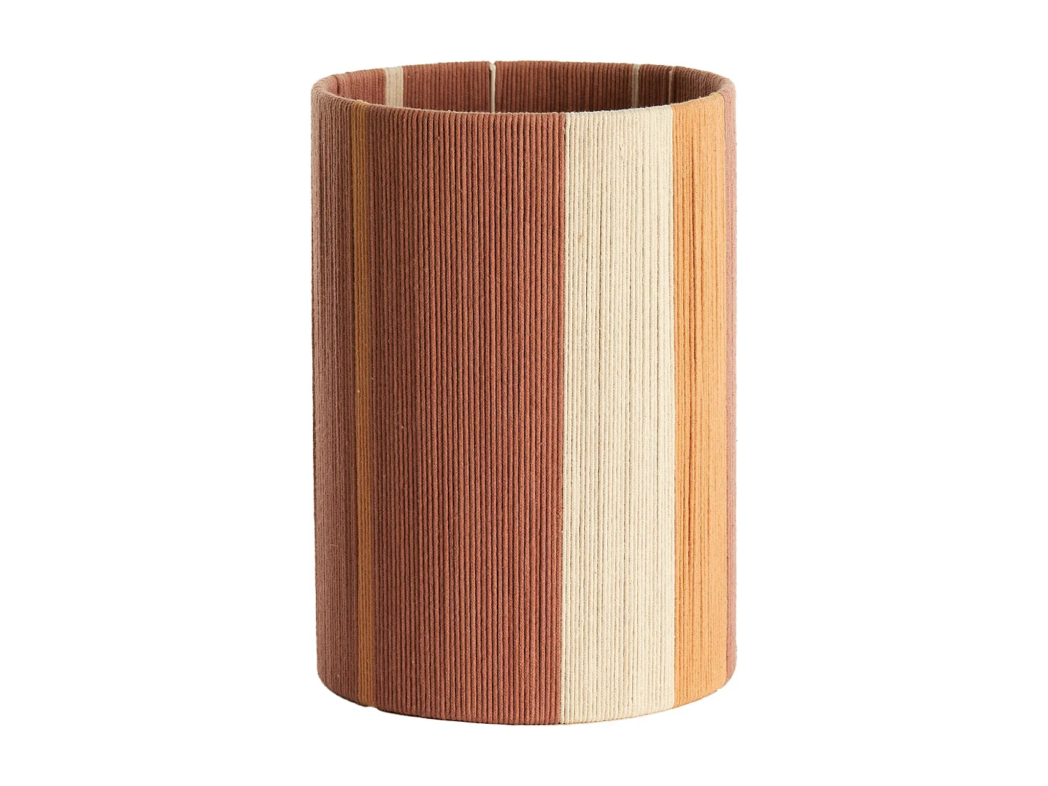 Abat-jour MEDAN - Ø25x36cm - Rouge