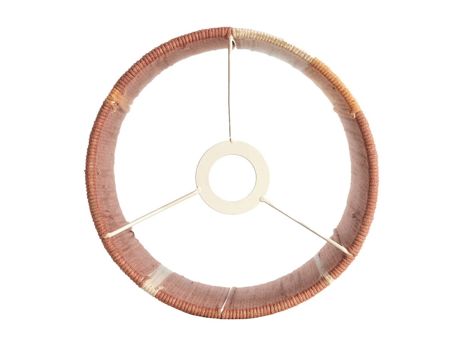 Abat-jour MEDAN - Ø25x36cm - Rouge