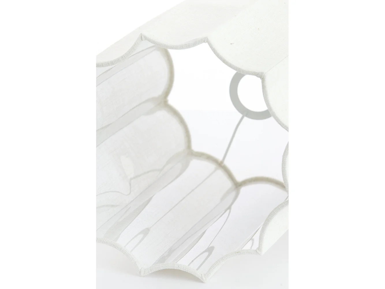 Pantalla DISLI - Ø18x25cm - Blanco