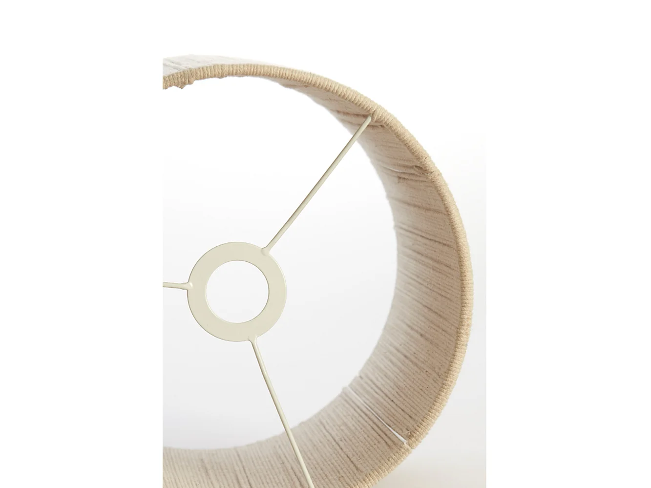 Lampenschirm MEDAN - Ø30x40cm - Weiß